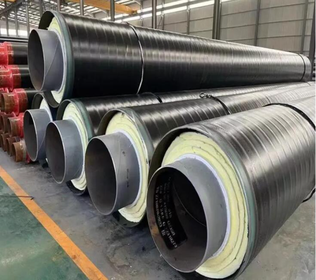 白山钢套钢蒸汽保温管